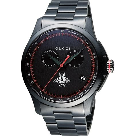 mens gucci stainless steel chronometer|Gucci g timeless collection.